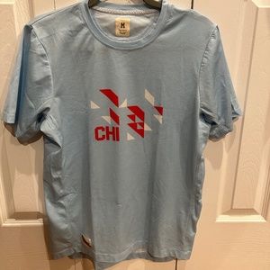 Tracksmith 2021 Chicago Marathon Commemorative Twilight Tee